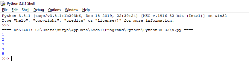 While Loop In Python